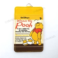 Disney Winnie the Pooh Bear Ezlink Card Holder with Keyring