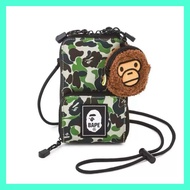 Stylish Camouflage Bathing Ape Crossbody Bag with Keychain Sling bag