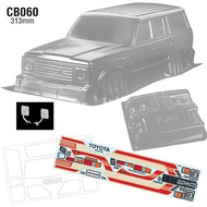CRtoys TeamC Body 1/10 Toyota Landcruiser FJ60 Crawler Body, 313mm