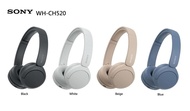 Sony WH-CH520 Wireless Bluetooth Overhead Headphones 索尼無線藍牙耳罩式耳機，Stable connectivity，Up to 50 hours battery life，100% Brand New水貨!
