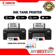 PRINTER CANON PIXMA G2730 / G2730 (WIRELESS) - MULTIFUNCTION REFILLABLE INK TANK PRINTER WITH LOW CO