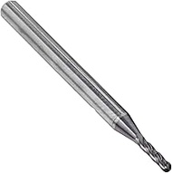 Kodiak Cutting Tools KCT133219 USA Made Solid Premium Carbide Ball Nose End Mill, AlTiN Coated, 4 Fl