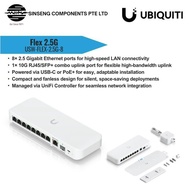 Ubiquiti Unifi USW-Flex-2.5G-8 8-Port 2.5GbE Switch 10GbE SPF+ and USB-C Ubiquiti Unifi 2.5G Switch