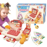 Kids Cash Register Cartoon Play Cash Register Kids Cash Register With Scanner Multi-functional Cash 