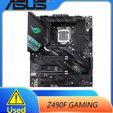 ASUS STRIX Z490-F GAMING 128GB USB3.2 Type-C M.2 HDMI LGA 1200 DDR4 ATX Motherboard