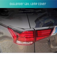 Mitsubishi Outlander Tail Lamp Carbon Cover 2016-2022 above