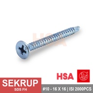 SDS SCREW / SELF DRILLING SCREW FH LION 10 X 16 | CONTENTS 2000/KTK