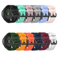 26mm 22mm Watchband For Garmin Fenix 6 7 7x 6X Pro 5X 5S 5 Plus 3 3HR 935 Silicone Quick Release Wrist Straps Pемешок