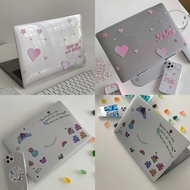 Shesell macbook Case Jelly Bear Heart Shape Air15 A3241 Air13 A2681 For Transparent Pro14/16