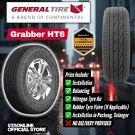 General Tire HT6 by Continental 215/60R17 225/60R17 225/65R17 215/55R18 225/60R18 235/50R18 225/55R1