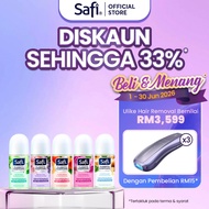 [Buy2 Free 1] Safi  Hijabista Bodycare Antibacterial Deodorant Roll On Dry Fresh 50ml