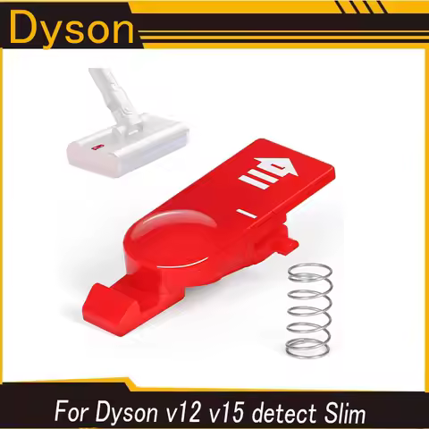 Release Catch with Spring for Dyson V12s/ V15s Submarine/Omni-glide Wet Roller Head, Red Catch Relea