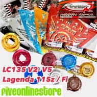 Focus R Exciter Yamaha LC135 v2 v3 v4 v5 v6 v7 Lagenda 115Z Fi Engine Cover Alloy Oil Filter Cover E