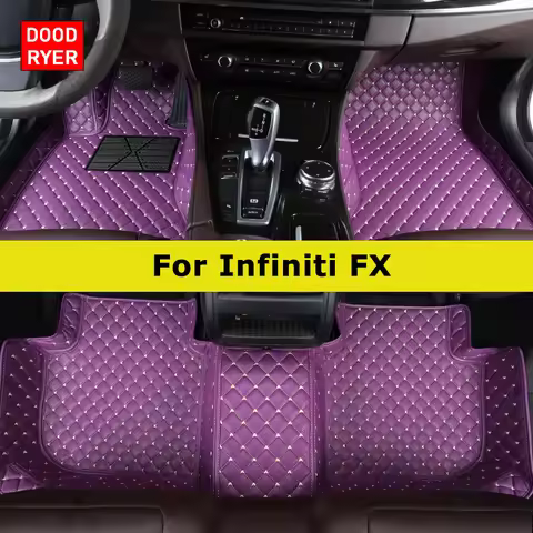 DOODRYER Custom Car Floor Mats For Infiniti FX FX30 FX35 FX37 FX45 FX50 Auto Carpets Foot Coche Acce