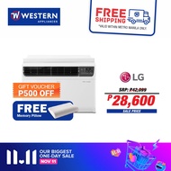 Sa stock Mabilis na paghahat     id LG LA150EC 1.5HP Dual Inverter Window Type Aircon