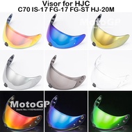 HJ-20M Motorcycle Helmet Visor Lens Case For HJC C70 FG-17 IS-17 FG-ST HJ-20ST Anti-UV Dus