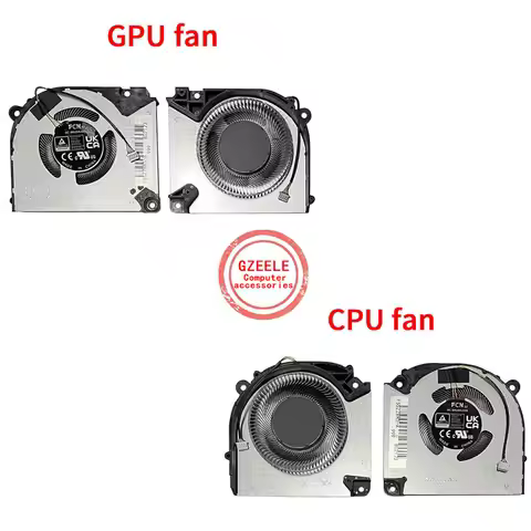 CPU GPU Cooler Fan For Hasee Z7D6 G8R7 G9R7 CV15S02 V150 Z8DQ For ACER N23J8 Shadow SH15-51-7G41 FQN