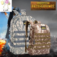 PlayerUnknown's Battlegrounds Backpack Military PUBGs Bag Beg Tactical Canvas Gaming Gamer Battle Gr