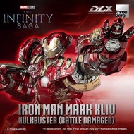 [ PRE ORDER / 預訂 ]ThreeZero Marvel Studios The Infinity Saga DLX 鋼鐵俠Mark 44 反浩克裝甲（戰損版）塗裝成品