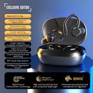 SP16 Wireless Earbuds HiFi Stereo Bluetooth earphones with Earhooks Noise Cancelling IPX7 Waterpro
