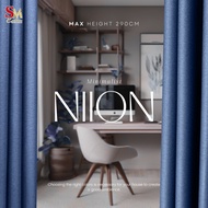 【SriMaju267】Niion 290cm Langsir Curtain Blackout🗿Free Potong Tinggi🗿Hook & Ring🗿Window & Sliding🗿