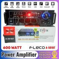 MURAH~Audio Power Amplifier Ampli FLECO SC-111BT / A-501BT / A-22BT / AV-339BT Bass + Echo + Treble