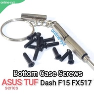 Asus TUF F15 FX517 FX517Z FX517ZC FX517ZE FX517ZR FX517ZM casing screw nut bolt