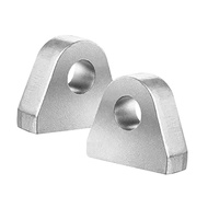 [whfashionkk] 2x Weld on Tabs for Shackle Weld on D Ring Tractor Mounts Clevis Mount for