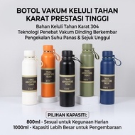 Botol Air Stainless Steel 304 Panas & Sejuk 800ML/1000ML