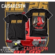 MESIN RB26 JDM legend Engine T-Shirt RB26 Car Engine Skyline Car T-ShirtGTR