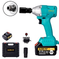 Keelat 2 In 1 Cordless Brushless Electric Impact Wrench Drill Screwdriver Impact Driver Ratchet 1/2 inch 1/4 inch Milwaukee - [multiple options]