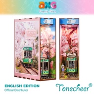 Tonecheer DIY Book Nook Sakuras Travel Puzzles (TQ119) DIY Miniature Dollhouse