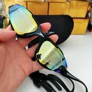 ▼ Speedo Speedo/แว่นตา Gao Qingfang กล่องหมอกแว่นว่ายน้ำมืออาชีพแฟชั่นแว่นตาสำหรับทั้งหญิงและชายแว่นตาว่ายน้ำ