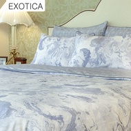 EXOTICA ปลอกผ้านวมถอดซักได้ / ผ้านวมเย็บติด ขนาด 100”x 90” (สำหรับเตียง 6 ฟุต หรือ 5 ฟุต) / 70”x 90” (สำหรับเตียง 3.5 ฟุต) ลาย Alabaster