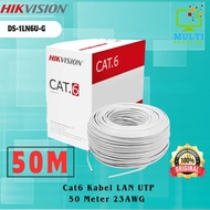 LAN Cable DS-1LN6U-G Cat6 Hikvision LAN Cable UTP Cat 6 50 Meters 23AWG