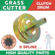 Grass Cutter Clutch Drum Spline Type 2 Stroke Grass Cutter Brush Cutter Lawn Mower Spare Parts Accessories All Parts Mawer Grasscutter Happy Homes Trading HHT Heavy Duty Fit Honda GX35 grass cutter parts accessories  grasscutter all parts