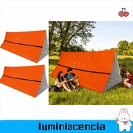 LUMINISCENCIA 2 Pcs Emergency  Shelter, PE with Aluminum Coating Waterproof Emergency  Shelter Tent,