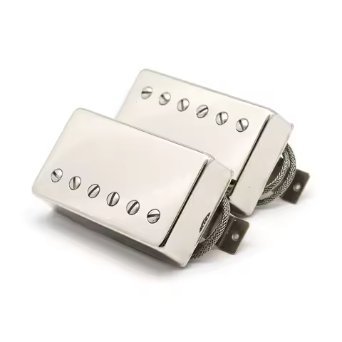 1Set Electric Guitar Humbucker Pickups 50/50mm Neck&Bridge Pickup for Gibson Les paul