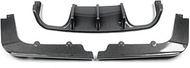 Three-section Rear Bumper Cover Compatible with BMW E92 Coupe E93 Convertible M3 2008-2013 Styling C