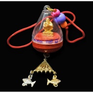 Rop Lor Lp Koon Roon Ruay Ruay Ruay 龙婆坤卦车型自身牌 2538Be（1995年制作） Lp Koon ，Wat Bangrai