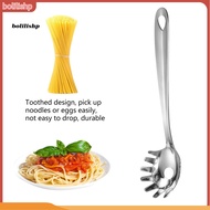 {bolilishp}  Pasta Scoop Food Grade Heat-Resistant Stainless Steel Noodle Tongs Pasta Spoon Spaghett