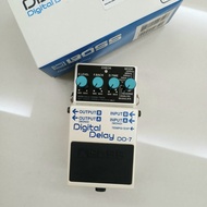 BOSS Taiwan Digital Delay DD-7  used/terpakai/secondhand BOSS DD7 Guitar Effect Pedal