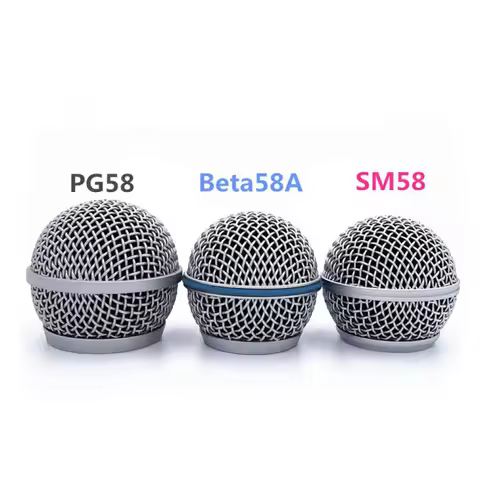 Suitable For Shure SM58 PG58 BETA58A BETA87A Microphone Mesh Cover Accessories