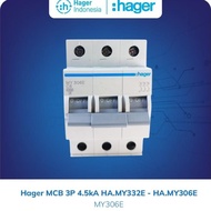 Affordable Hager Mcb 3 Phase 32A 32 Ampere 4.5Ka - My332E