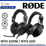 RODE NTH-100 / NTH-100M ( WITH MICROPHONE) PROFESSIONAL OVER-EAR HEADPHONE HEADSET WITH FITLOK HEADB