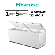 Hisense Gross Chest Freezer White (780L) FC900D4BWBP