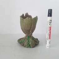 Action Figure Groot Pot Toy Pose Love I Am Groot Guardian Of The Ga