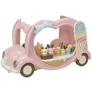 【Direct From Japan】Sylvanian Families Amusement Park Shop [Happy Ice Cream Wagon] Mi-89 ST Mark Cert