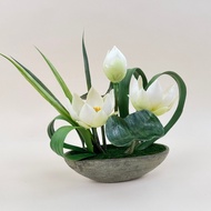 Akara Dokmaii Artificial Lotus Pot