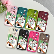 Cartoon Cute Pajamas Suit Crayon Shin-chan For OPPO A3S A5S A7 A9 2020 A15 A15S A16 A16S A17K A18 A1